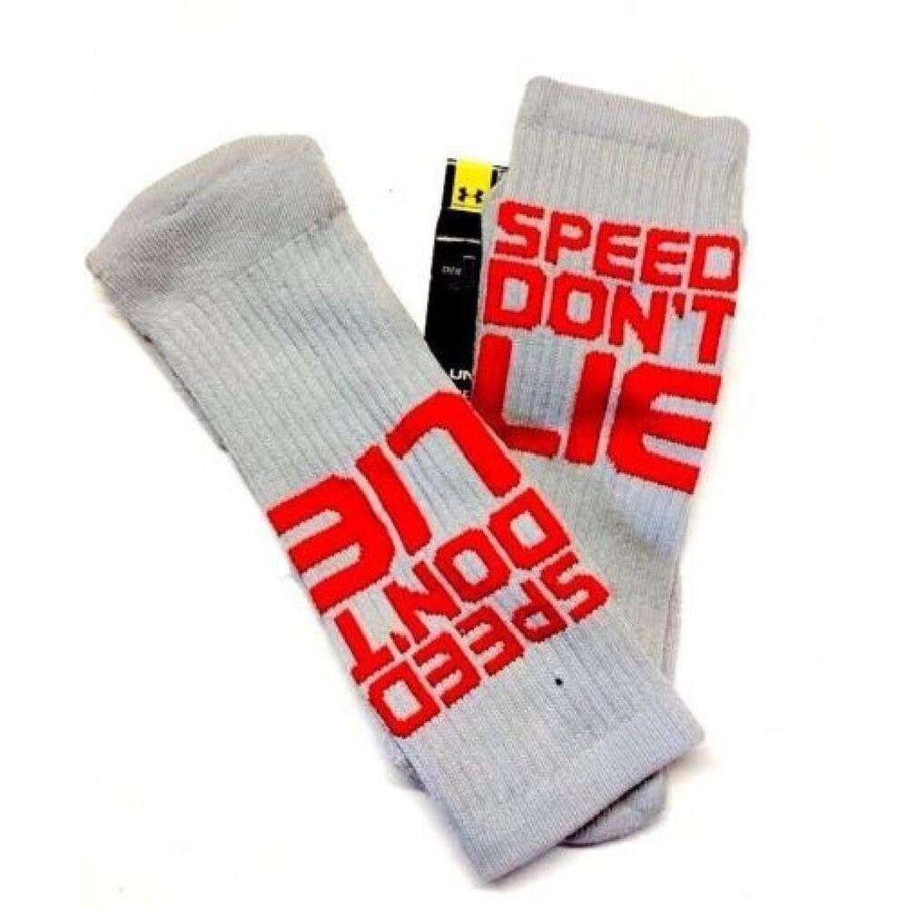 Under Armour Men's UA Speed Don't Lie Crew Sock Large